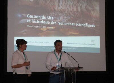 Les scientifiques de la grotte Saint-Marcel échangent leur savoir